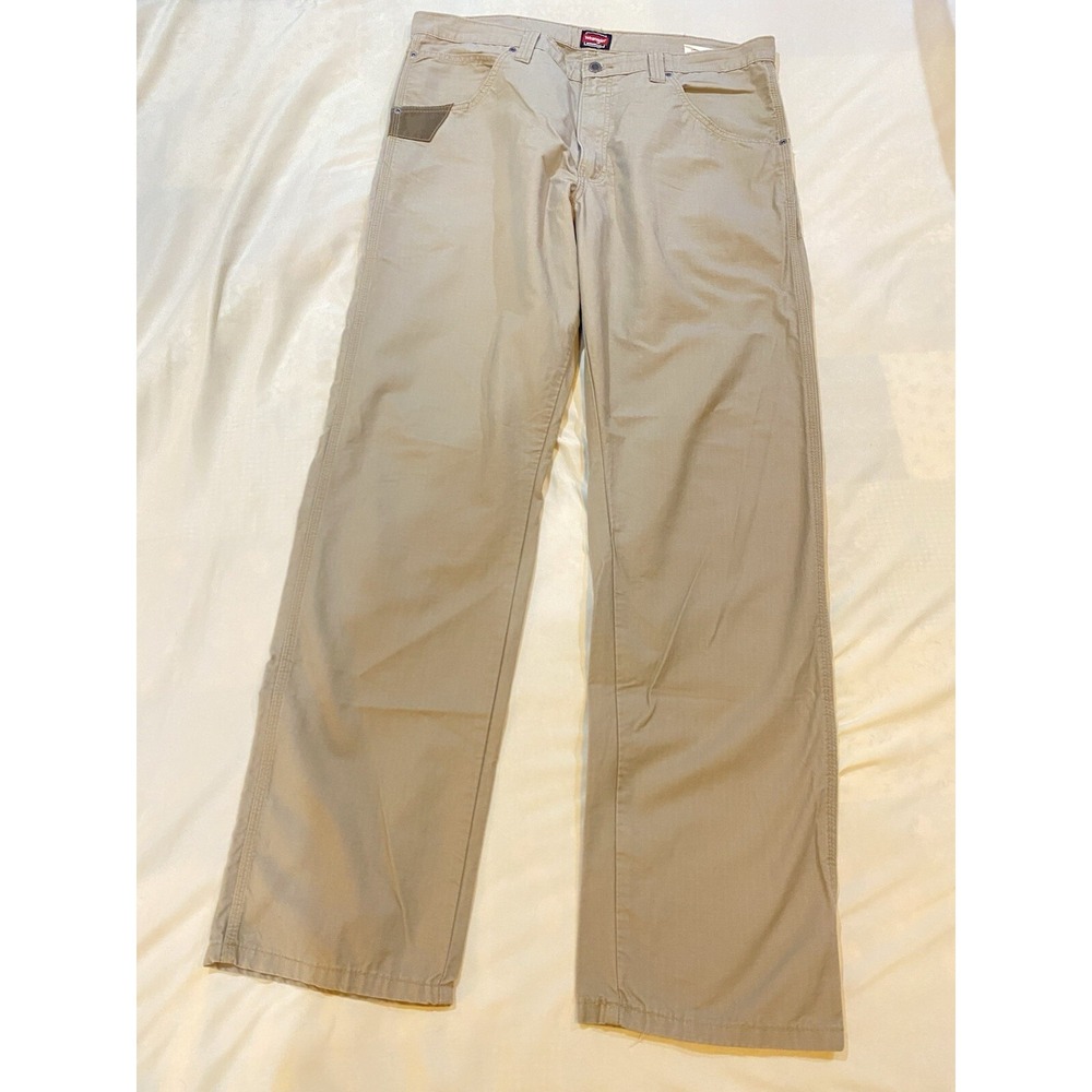 Wrangler Workwear Men's Pants Carpenter Cargo‎ Tan 38x34 RN130273